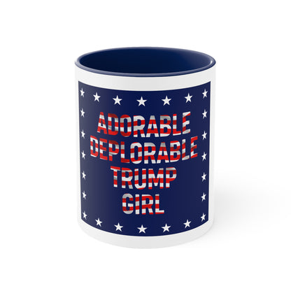 Adorable Trump Girl Coffee Mug, 11oz