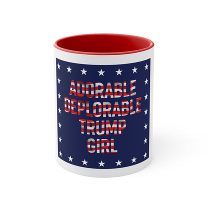 Adorable Trump Girl Coffee Mug, 11oz