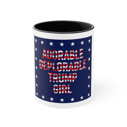 Adorable Trump Girl Coffee Mug, 11oz